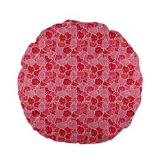 Roses Standard 15  Premium Flano Round Cushions