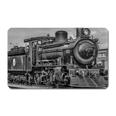 Steam Locomotive, Montevideo, Uruguay Magnet (rectangular) by dflcprintsclothing
