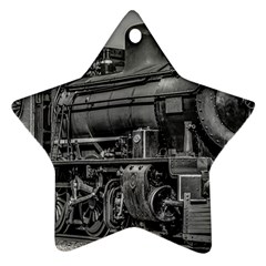 Steam Locomotive, Montevideo, Uruguay Star Ornament (two Sides) by dflcprintsclothing