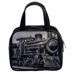 Steam Locomotive, Montevideo, Uruguay Classic Handbag (two Sides) by dflcprintsclothing