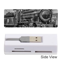 Steam Locomotive, Montevideo, Uruguay Memory Card Reader (stick) by dflcprintsclothing