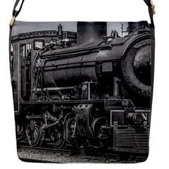 Steam Locomotive, Montevideo, Uruguay Flap Closure Messenger Bag (s) by dflcprintsclothing