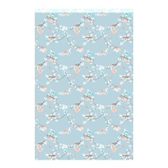 Birds And Flowers Shower Curtain 48  X 72  (small)  by CuteKingdom