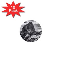 Fitz Roy And Poincenot Mountains, Patagonia Argentina 1  Mini Magnet (10 Pack)  by dflcprintsclothing