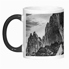 Fitz Roy And Poincenot Mountains, Patagonia Argentina Morph Mugs by dflcprintsclothing
