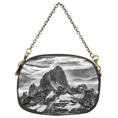 Fitz Roy And Poincenot Mountains, Patagonia Argentina Chain Purse (two Sides) by dflcprintsclothing