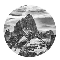 Fitz Roy And Poincenot Mountains, Patagonia Argentina Pop Socket (black) by dflcprintsclothing