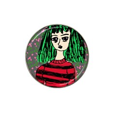 Freddy Girl Wall Grey Hat Clip Ball Marker (10 Pack)