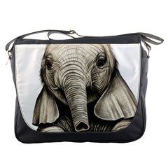 Baby Elephant Messenger Bag