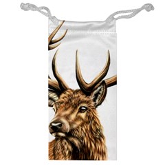 Stag Jewelry Bag by ArtByThree