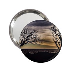 Coastal Sunset Scene At Montevideo City, Uruguay 2 25  Handbag Mirrors by dflcprintsclothing