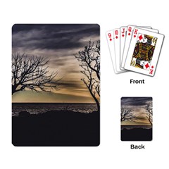 Coastal Sunset Scene At Montevideo City, Uruguay Playing Cards Single Design (rectangle) by dflcprintsclothing