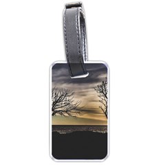 Coastal Sunset Scene At Montevideo City, Uruguay Luggage Tag (one side)