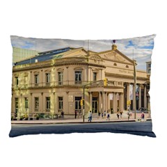 Solis Theater Exterior View, Montevideo, Uruguay Pillow Case by dflcprintsclothing