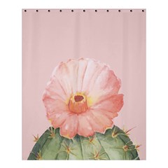 Rose cactus Shower Curtain 60  x 72  (Medium) 