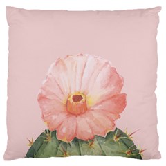 Rose cactus Large Cushion Case (One Side)