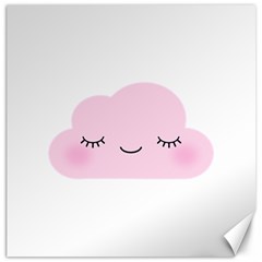 Pink Cloud Canvas 20  X 20  by CuteKingdom