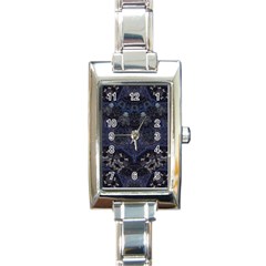 Four Hours  Rectangle Italian Charm Watch by MRNStudios