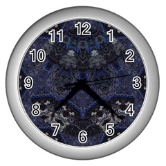 Four Hours  Wall Clock (silver)