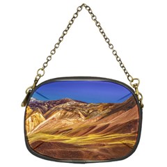 Colored Mountains Landscape, La Rioja, Argentina Chain Purse (two Sides) by dflcprintsclothing