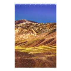 Colored Mountains Landscape, La Rioja, Argentina Shower Curtain 48  X 72  (small)  by dflcprintsclothing