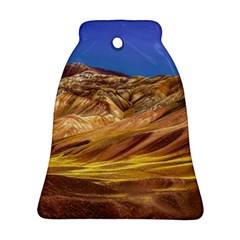 Colored Mountains Landscape, La Rioja, Argentina Ornament (bell) by dflcprintsclothing