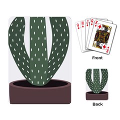 Cactus Playing Cards Single Design (rectangle)