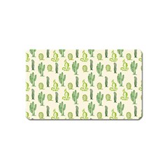 Cactus Pattern Magnet (name Card) by goljakoff