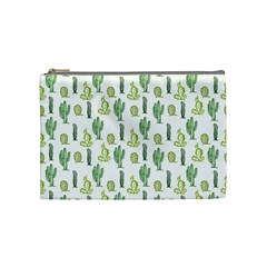 Cactus Pattern Cosmetic Bag (medium)