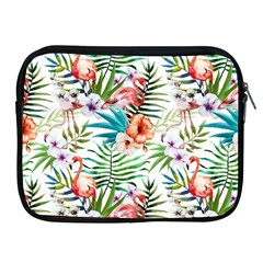 Tropical Flamingos Apple Ipad 2/3/4 Zipper Cases by goljakoff