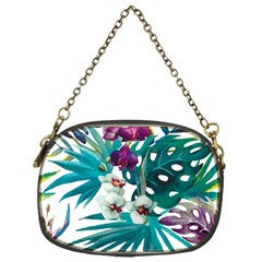 Tropical Flowers Chain Purse (one Side) by goljakoff