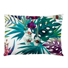 Tropical Flowers Pillow Case (two Sides) by goljakoff