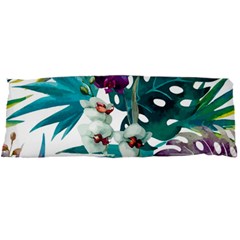 Tropical Flowers Body Pillow Case Dakimakura (two Sides) by goljakoff