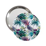 Tropical flowers 2.25  Handbag Mirrors Front