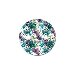 Tropical Flowers Golf Ball Marker (10 Pack) by goljakoff