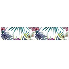 Tropical Flowers Large Flano Scarf  by goljakoff