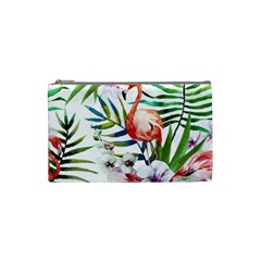 Tropical Flamingo Cosmetic Bag (small)