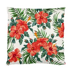 Red Flowers Standard Cushion Case (one Side) by goljakoff
