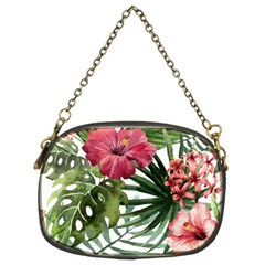 Monstera Flowers Chain Purse (two Sides) by goljakoff