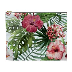 Monstera Flowers Cosmetic Bag (xl)