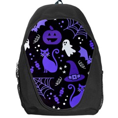 Halloween Party Seamless Repeat Pattern  Backpack Bag by KentuckyClothing