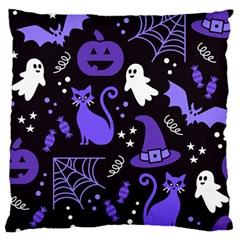Halloween Party Seamless Repeat Pattern  Standard Flano Cushion Case (two Sides) by KentuckyClothing