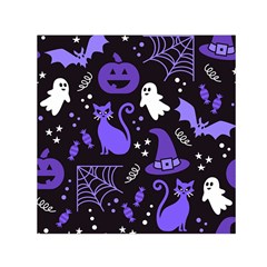 Halloween Party Seamless Repeat Pattern  Small Satin Scarf (square)