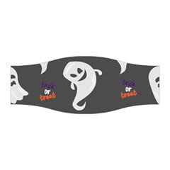 Halloween Ghost Trick Or Treat Seamless Repeat Pattern Stretchable Headband by KentuckyClothing