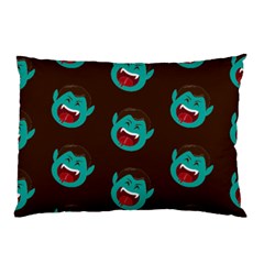 Frankenstein Halloween Seamless Repeat Pattern  Pillow Case (two Sides) by KentuckyClothing