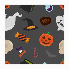 Halloween Themed Seamless Repeat Pattern Medium Glasses Cloth (2 Sides)