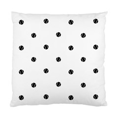 Black And White Baseball Print Pattern Standard Cushion Case (one Side) by dflcprintsclothing