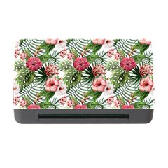 Monstera flowers pattern Memory Card Reader with CF