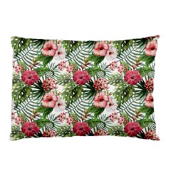 Monstera flowers pattern Pillow Case (Two Sides)