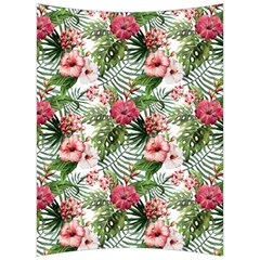 Monstera Flowers Pattern Back Support Cushion